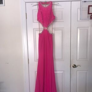 Pink Jovani Prom Dress